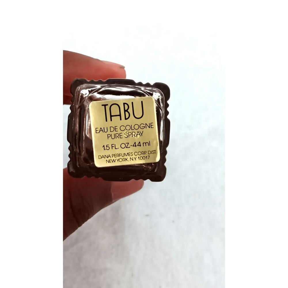 Tabu By Dana Eau de Cologne Pure Spray 1.5 oz Fragrance NEW No Box Discontinued - Picture 2 of 3